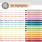 Gel Bible Highlighters 16 Pack
