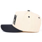 C.C PAPA Letter Embroidered on Two Tone Trucker Hat