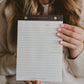 Gold Rivet Basic Notepad - Stationery & Gifts
