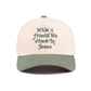 0304 What A Friend We Have In Jesus Two Tone Cotton Hat SI-29576