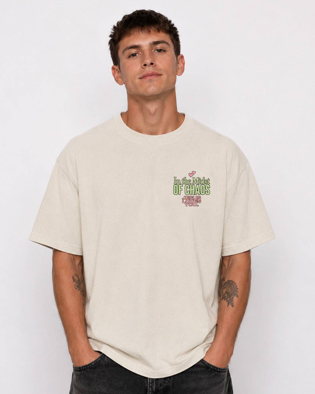 NEW || "In The Midst Of Chaos" Tee
