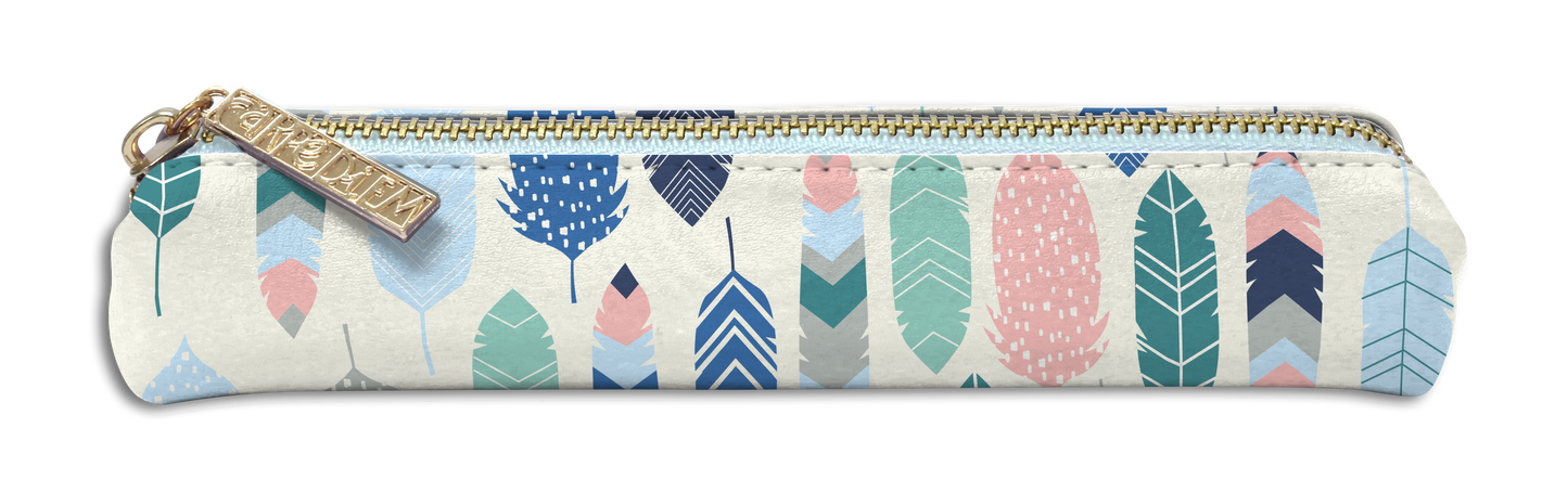 Slim Pencil Case in multiple options - 8" pencil pouch