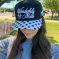Black wonderfully made trucker hat