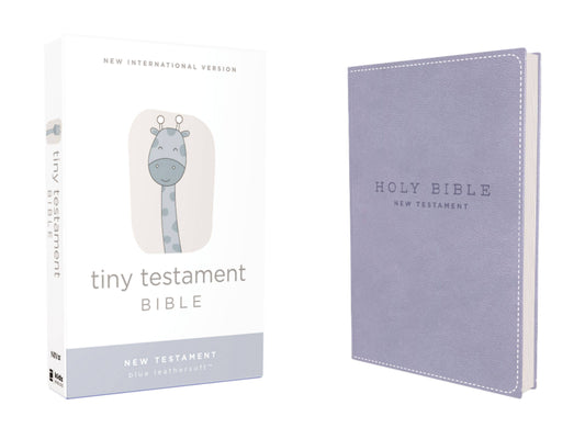 NIV Tiny Testament Bible New Testament Leathersoft Blue