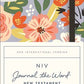 NIV Journal the Word Bible New Testament Hardcover Floral