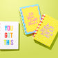 Disc Bound Notebook - "Do Your Best..." - 200 Pages