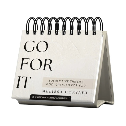 Go For It Inspirational Perpetual Calendar - Stationery Gift