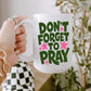 Prayer mug, Christian gift, Christian mug, Pray mug