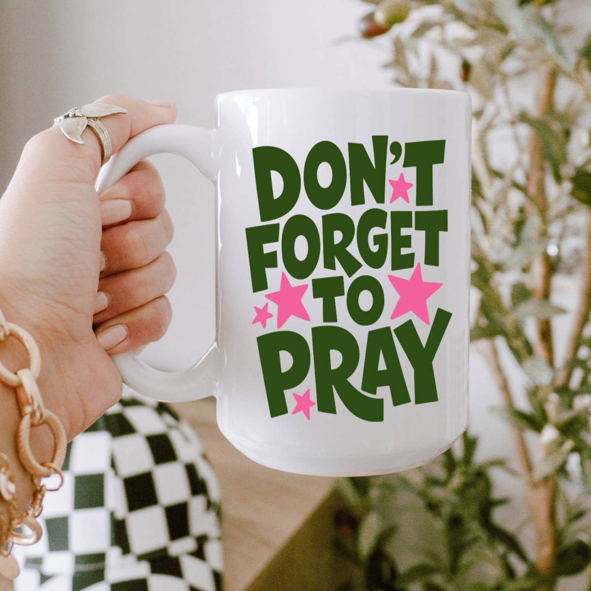 Prayer mug, Christian gift, Christian mug, Pray mug