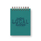 Custom Support Local Business Mini Jotter Notebook