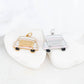 18K Gold PVD Stainless Steel Just Married Car Charm