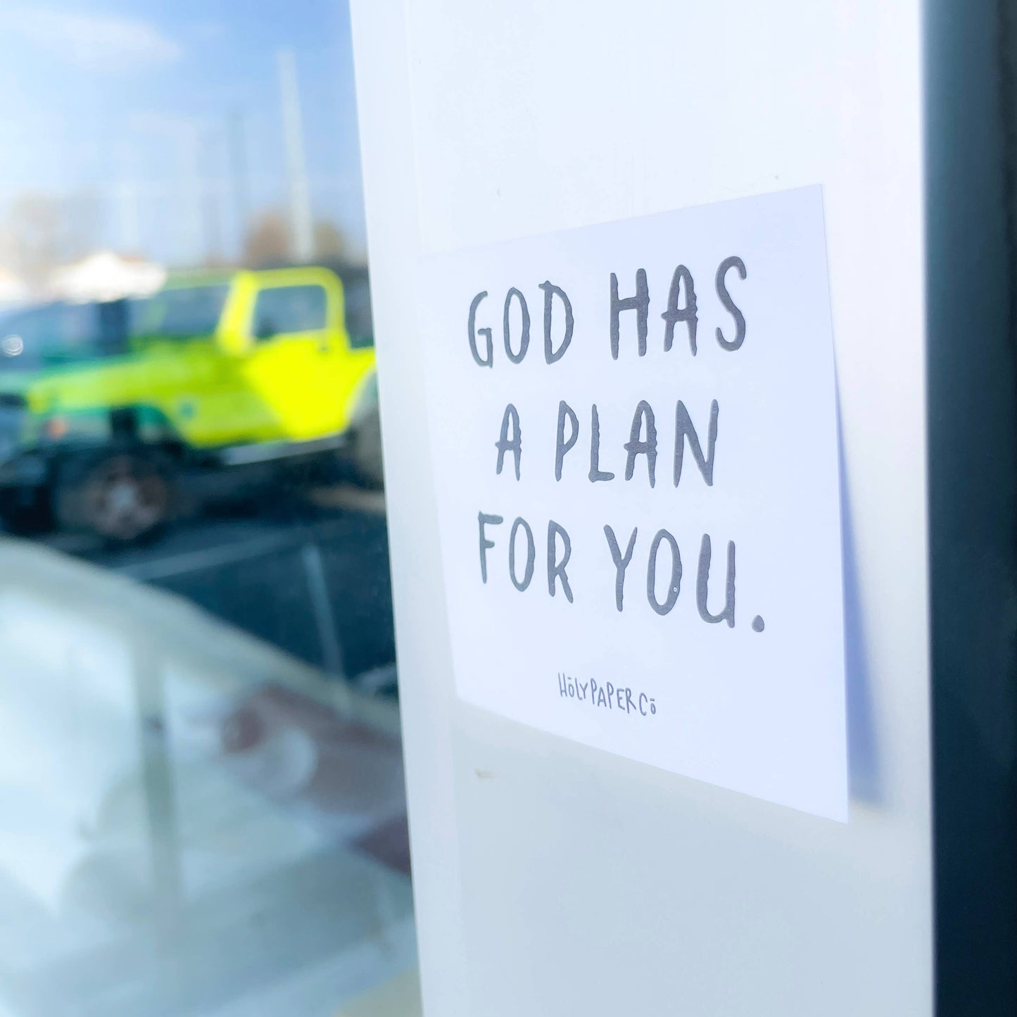 Christian Sticky Note Pad – Simple Christian Tracts