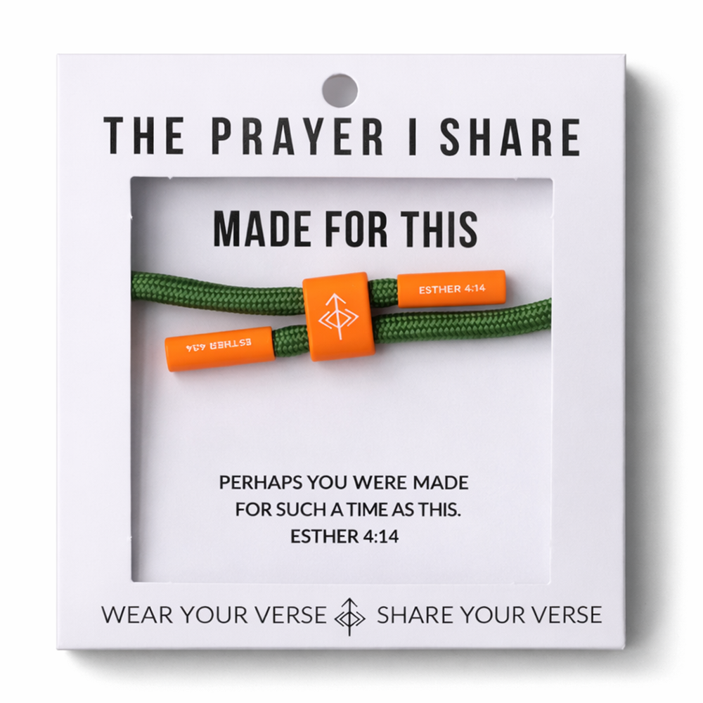 MADE FOR THIS Bracelet, Christian Cord Bracelet