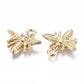 Gold Alloy Bee Charm
