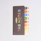 Sticky Tab Notes, Oil Paint
