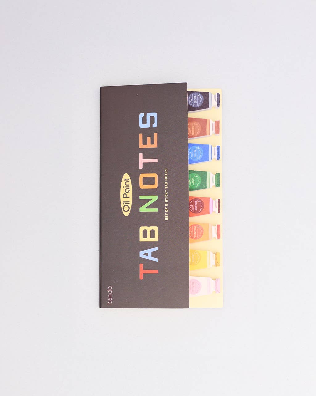 Sticky Tab Notes, Oil Paint