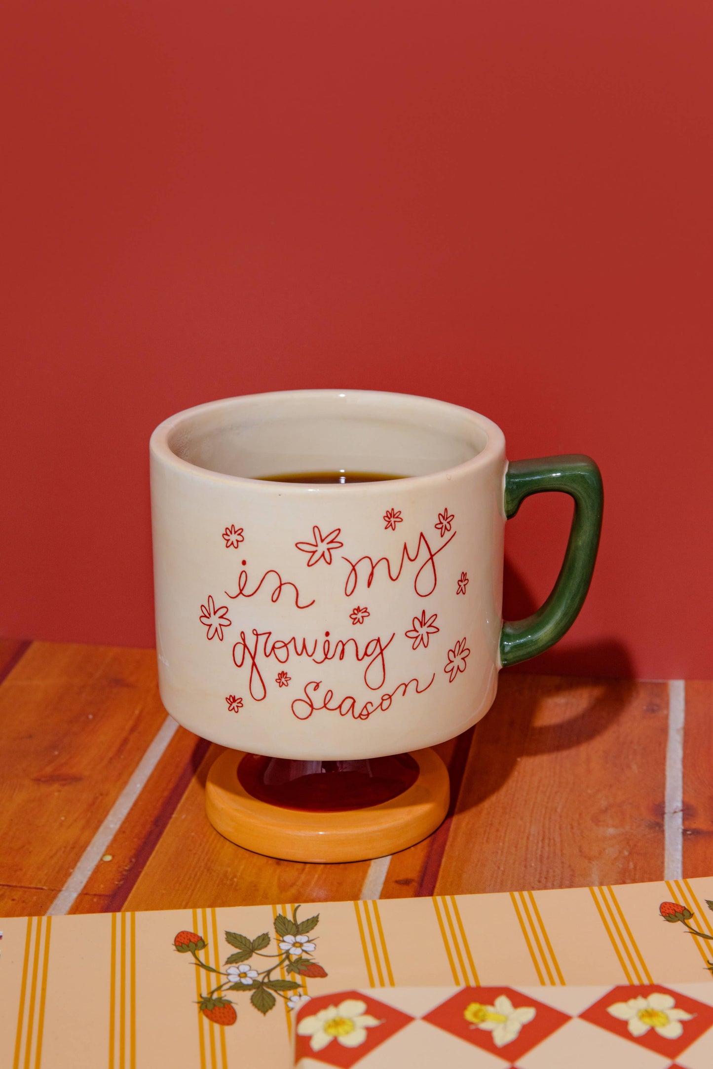 Short Ceramic Mug, In My Growing Season