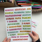 Books of the Bible Header Sticker Labels - SUMMER VIBES
