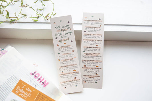 "I am" bookmark
