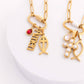 18K Gold PVD Stainless Steel Amen Word Charm