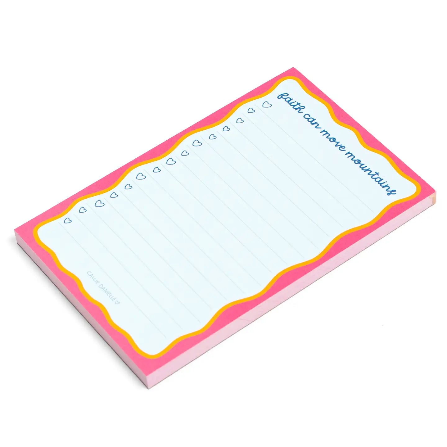 Faith Can Move Mountains (4x6 Notepad)