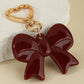 Bow Stainless Heart Shape Hook Keychain Bag Accessory Gifts