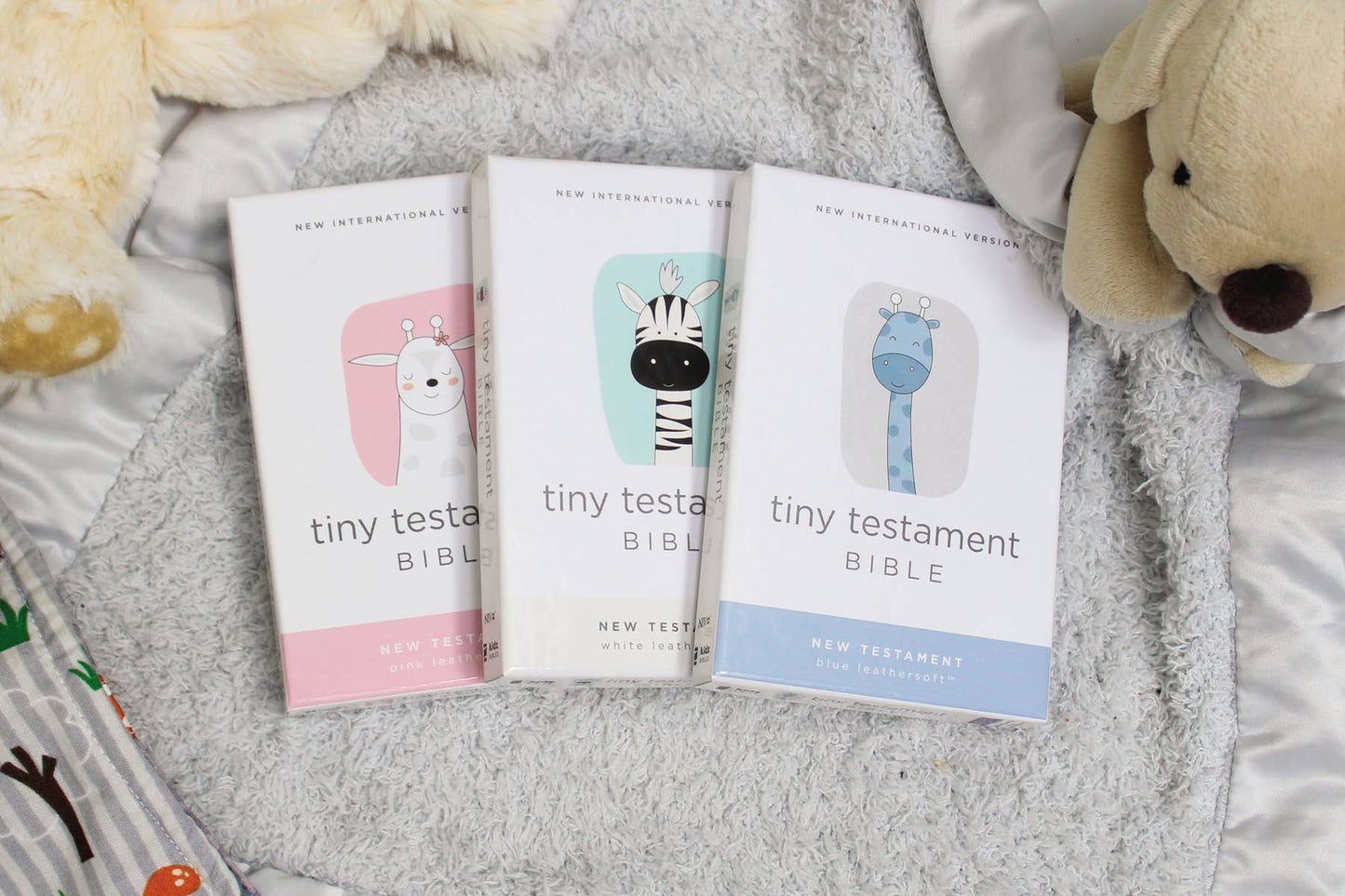 NIV Tiny Testament Bible New Testament Leathersoft Blue