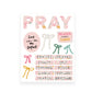 Prayer Board Kit: Beautiful Bows