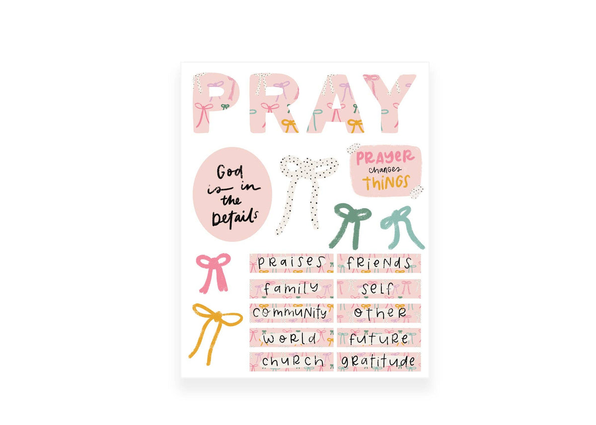 Prayer Board Kit: Beautiful Bows