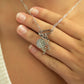 18K Gold PVD Stainless Steel Faith Charm