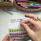Books of the Bible Header Sticker Labels - SUMMER VIBES