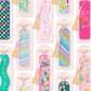 Acrylic Bookmark with Tassel | Rainbow Forest