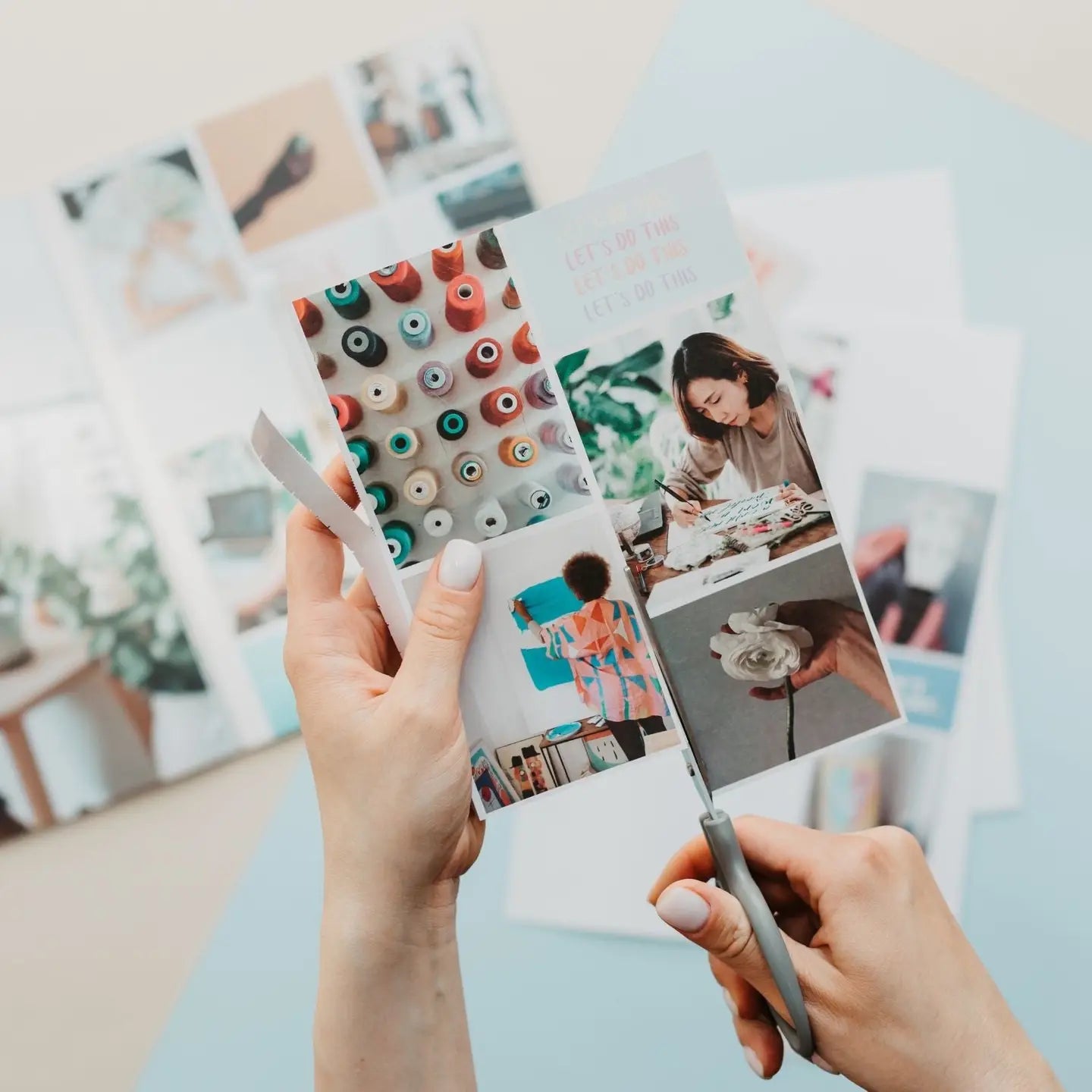 Lamare Vision Board Book & Craft Kit – Dream Board For Women