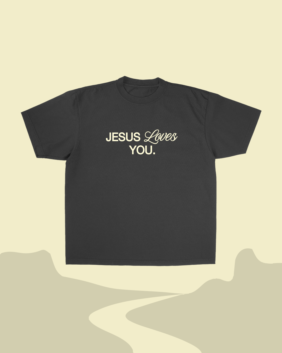 NEW || "Through Hills And Valleys" Tee