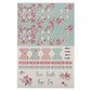Bible Indexing Tabs Floral Pink & Teal