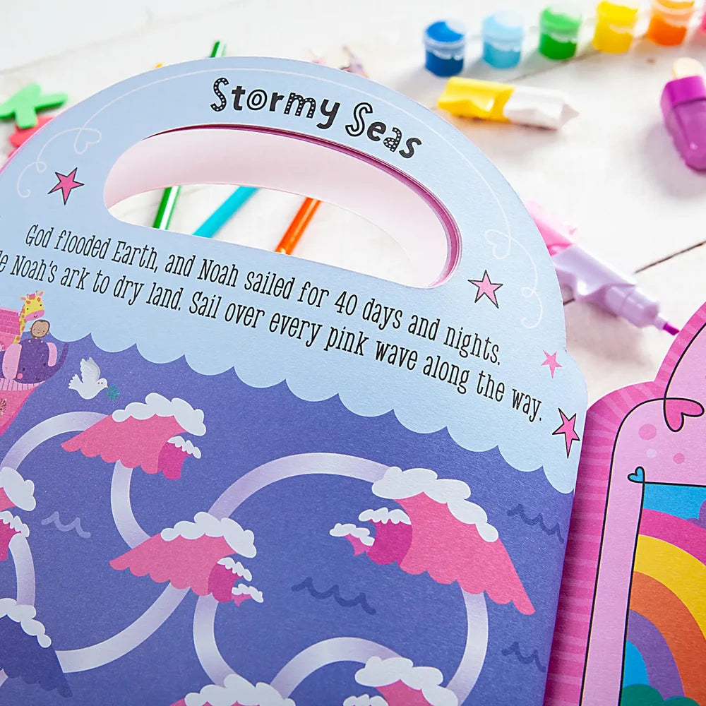 Pretty Pink Bible Activity Book