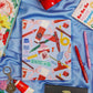 Sticky Tab Notes, Oil Paint