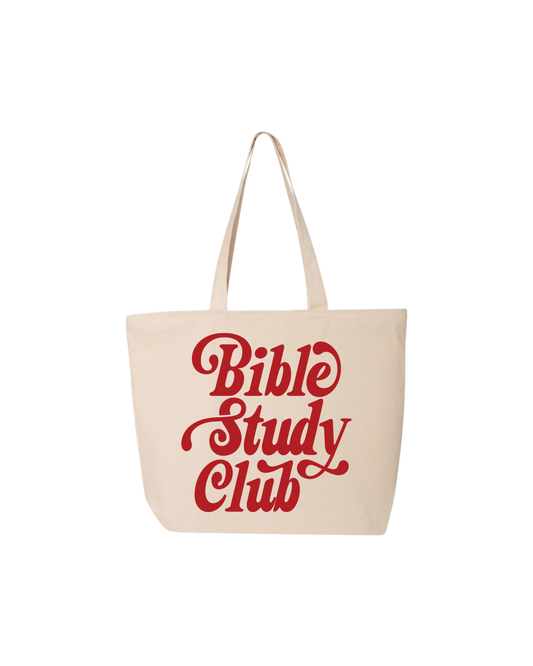 Bible Study Club Tote