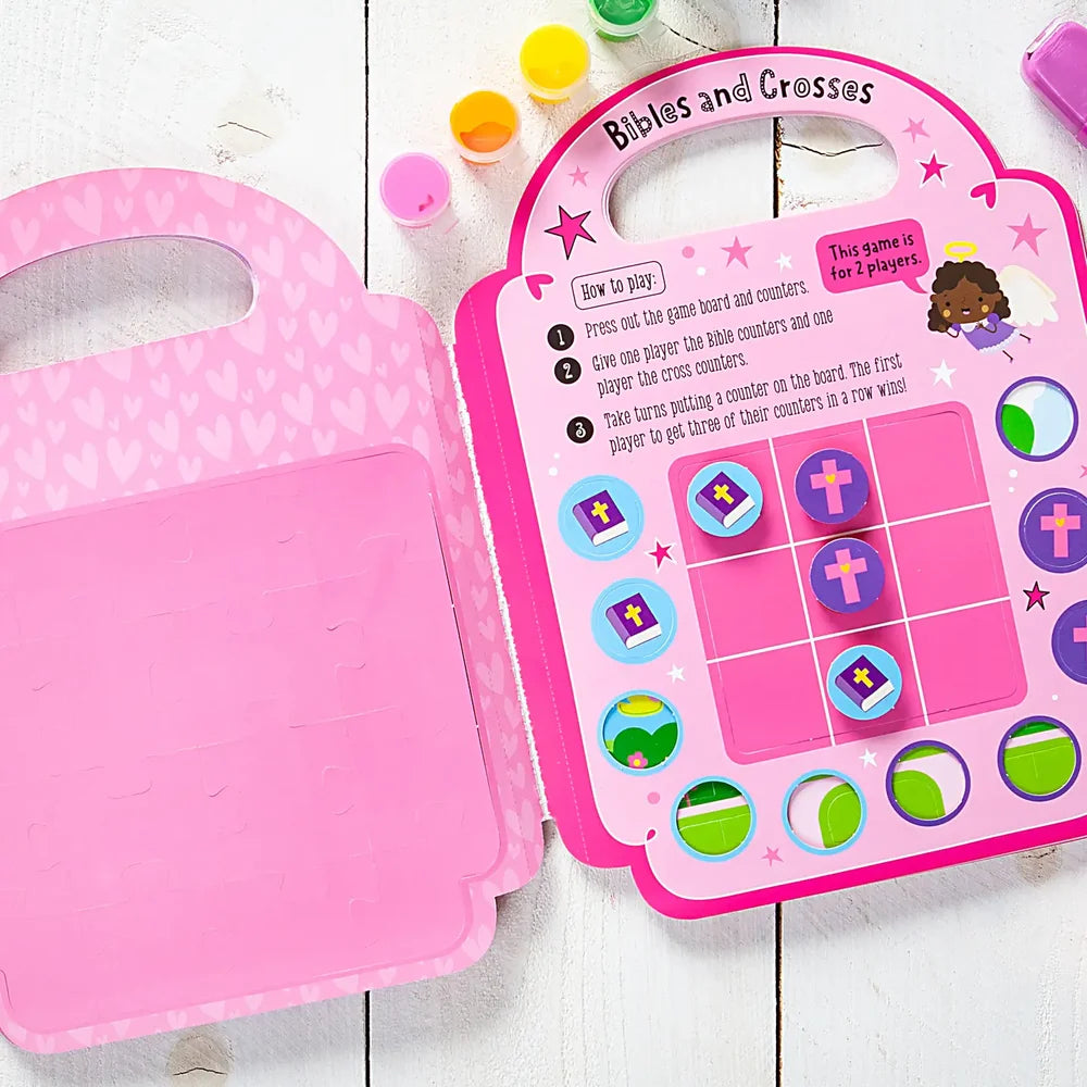 Pretty Pink Bible Activity Book