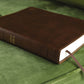 NIV Journal The Word Bible, Double-Column Leathersoft Brown