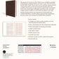 NIV Journal The Word Bible, Double-Column Leathersoft Brown