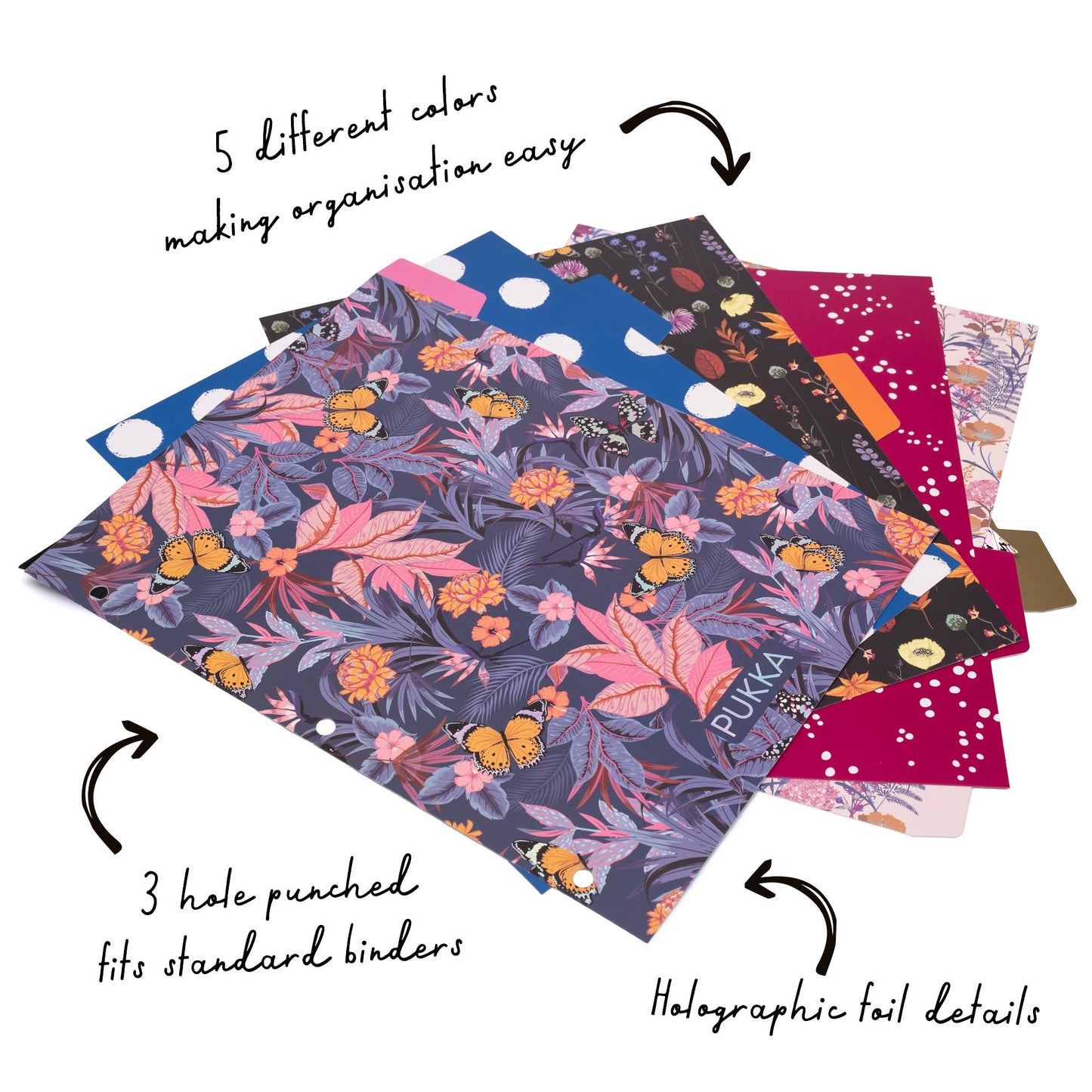 Pukka Bloom Rollbound Binder-Preloaded 3-Ring