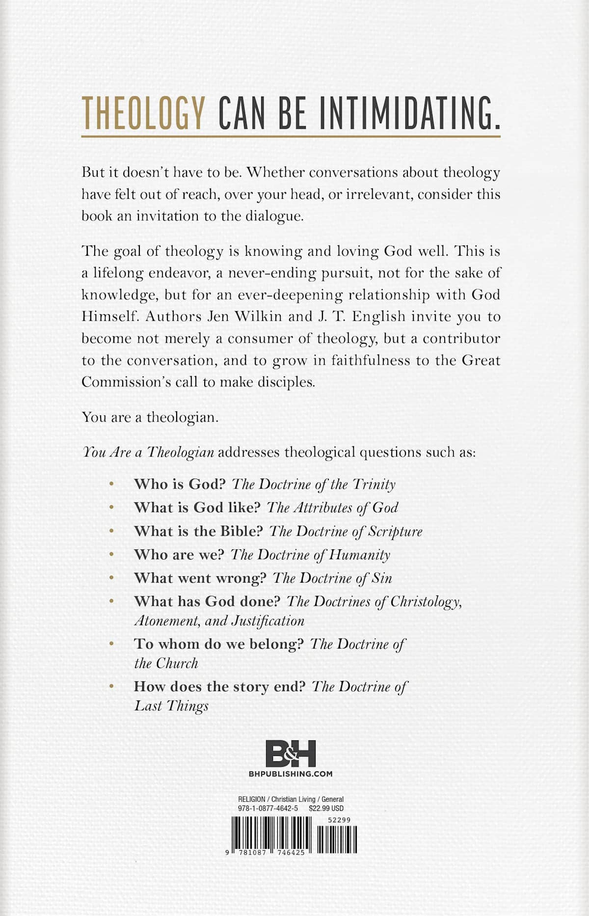 You Are a Theologian