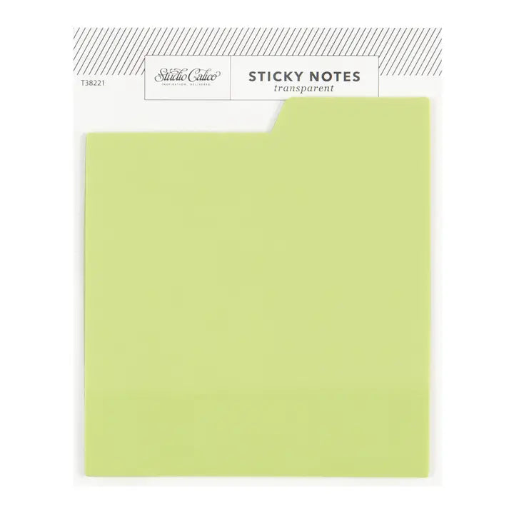 Tabbed Transparent Sticky Notes