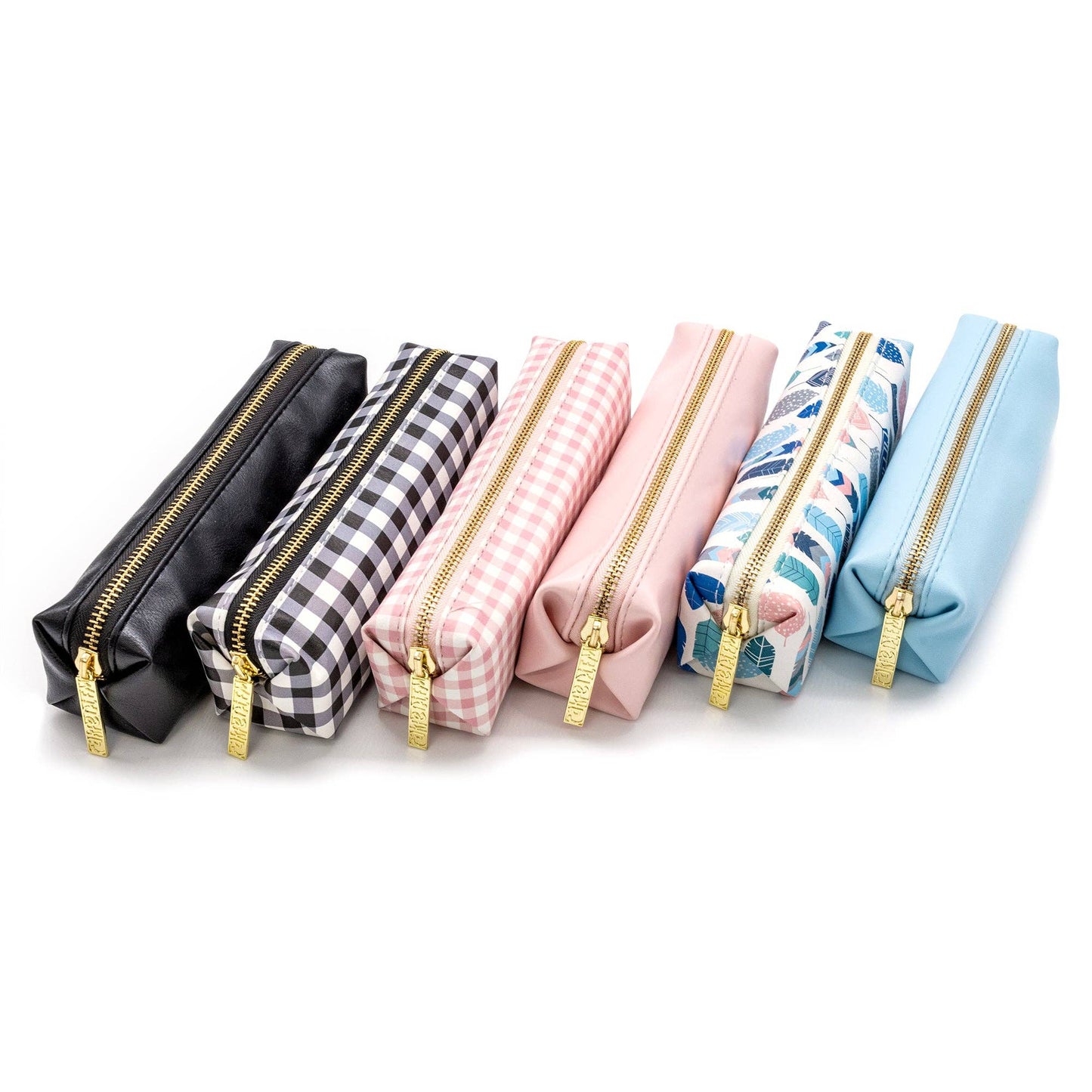 Slim Pencil Case in multiple options - 8" pencil pouch