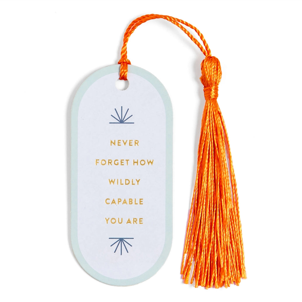 Wildly Capable Anything But Weak Vegan Leather Bookmark Leather Bookmark