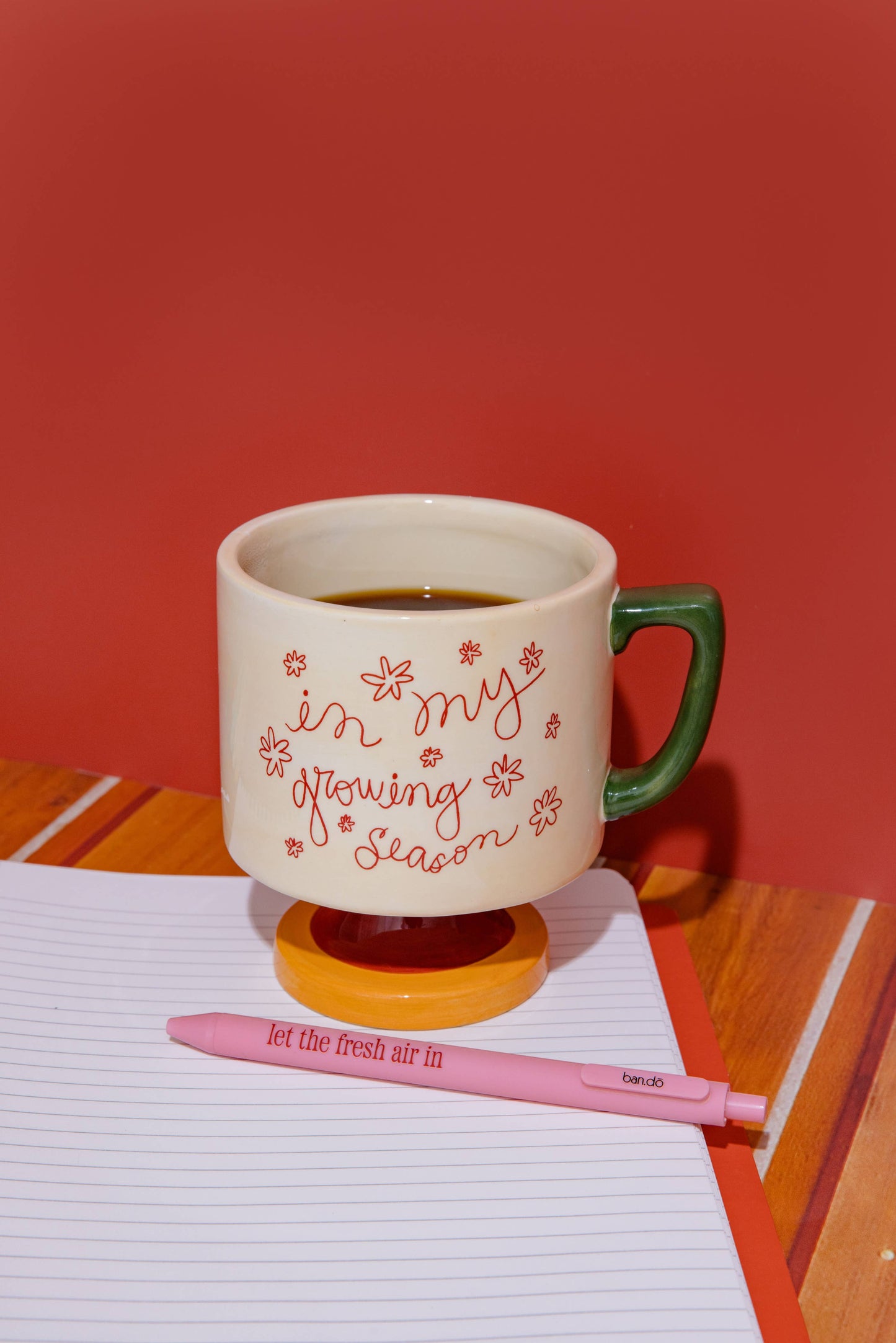 Short Ceramic Mug, In My Growing Season