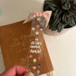 In Jesus Name Acrylic Bookmark