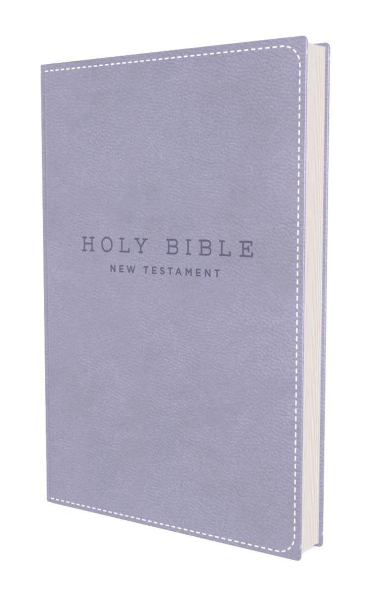 NIV Tiny Testament Bible New Testament Leathersoft Blue