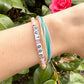 But God Letter Bracelet